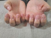 ネイルサロンアンドスクール ノーブル(noble)/ナチュラルベージュ