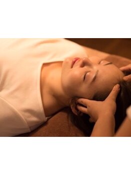 ヘッドスパで癒されたい