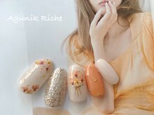 アグニークリッシェ(Agunik Riche)/【金木犀ネイル】