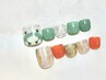 【FOOT】シンプルフットcollection8480円[町田/ニュアンスネイル/パラジェル]