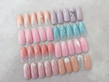 アバネイル アクア 千種店(AVANAIL AQUA)/オフィス系シンプルネイル