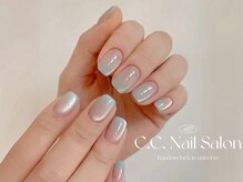 シーシーネイルサロン 池袋(C.C.Nail salon)/マグネットネイルxカラグラ