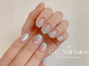 シーシーネイルサロン 池袋(C.C.Nail salon)/マグネットネイルxカラグラ