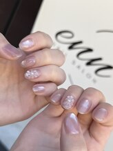 エン(enn)/マグネット　ぷっくりフラワー