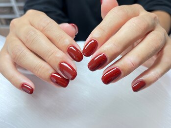 アモールビューティー 新宿店(Amor Beauty)/定額 シンプルワンカラーネイル