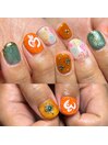 持ち込みMrs. GREEN APPLEネイル