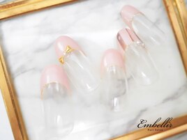 (761)ストライプネイル