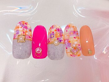 ネイルサロン ベルヴィラージュ(Belle Village)/ラグジュアリー定額コース￥6980