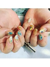 ジスト 豊中店(JIST)/ブルー大理石ゴールド