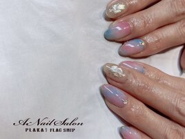 pink×blue×シェル