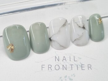 ネイルフロンティア 吉祥寺(NAIL FRONTIER)/シンプル大理石5480円～