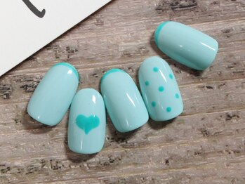 シーシーネイルサロン 池袋(C.C.Nail salon)/フレンチ＆ワンカラー