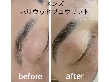 ルポ(REPOS)/メンズハリウッドブロウリフト