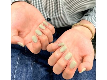 ネイル アヴァンス JR和歌山店(Nail AVANCE.)/お洒落グリーン