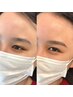 《垢抜け美眉wax》＋パーツwax(鼻下or小鼻) ＋似合わせ眉メイク