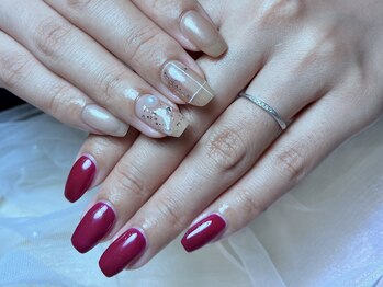メルシーネイル(merci nail)/持ち込みデザイン シンプル
