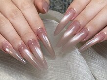 ナユキネイル 渋谷店(NA.YUKI NAIL)/秋冬ネイル　エレガントデザイン