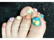 ノワール ネイルアンドスクール(Noire)/★カラフルビタミンネイル★