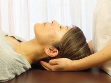 きれいウィーク 恵比寿/首、頭を施術してリラックス