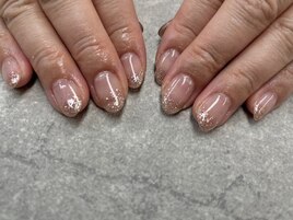 2025春ネイル【ラメグラデ】