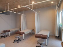 りんどう鍼灸整骨院の雰囲気（清潔感のある院内。個室もご用意しております。）