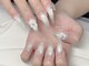 ヒンネイル(Hin Nail)の写真/【なんば/日本橋】種類豊富なパーツが付け放題!キラキラワンホン韓国ネイルが好きな方におススメ☆