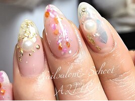 シェル*フィルム*金粉