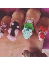 ネイルサロン パピリオ(Nail Salon papilio)/ポケモンネイル