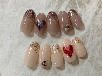 ネイルサロン キャンディネイル(Candy Nail)/マグネットハートｂｙ佐合