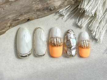 オル('olu)/ジェルネイル/ミラーネイル