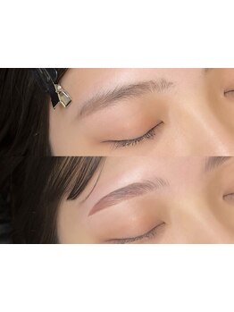 アイブロウメニューがあるサロン