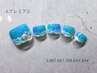 【Footプレミアムコース】フルアート持ち込みデザイン可◎ ￥9,900～