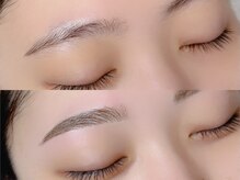 まつげエクステサロン プリューム アイ ビューティー 恵比寿店(PLUME EYE BEAUTY)/アイブロウ Before&After