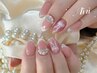【持ち込み10本自爪アート】INS風/ワンホンネイル¥8980