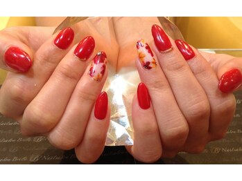 エスフィーネイルサロン ブリーユ(Esfy nailsalon Brille)/秋フラワーネイル