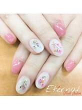 エターナル エムザ店(Eternal)/押し花ネイル♪