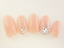ネイルサロン ロゼオ(Nail salon Roseo)/■渋谷>6990円/ビジューネイル
