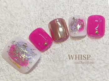 ウィスプ(WHISP)/ネオンビビットカラー/フット