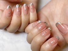 モアニ ヒロオ 渋谷店(MOANI Hiroo)/マオジェルでガラスフレンチ☆