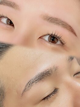 ガーランドビューティー(garland beauty)の写真/【骨格や理想に合わせた形&質感の美眉へ♪】間引き/長さカット/アイブロウスタイリング/メイク仕上げ¥5500