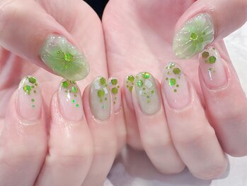 ラルネイル 大宮(Lull. nail)/#フラワー#ぷくぷく