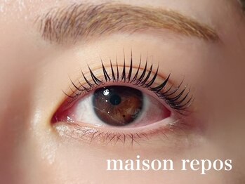 メゾン ルポ(MAISON REPOS)の写真/【大阪メトロ御堂筋線あびこ駅徒歩１分】目元にナチュラルな上品さをプラスするまつげサロン