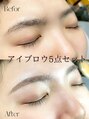 バニーラッシュ(Bunny Lash) 人気の眉毛★間引きやワックス脱毛付きのアイブロウ5点セット★