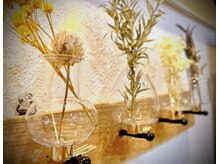 東合川はりきゅう整骨院/お客様から頂いたものをDIY♪