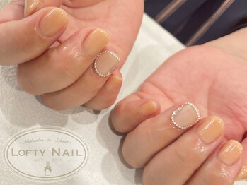 ロフティーネイル 駒川店(Lofty Nail)/大人ワンホンネイル