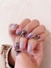 【ハンド】定額ネイル　designコース6,500円（オフ込み♪）