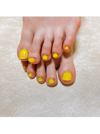 ビタミンカラーフットネイル