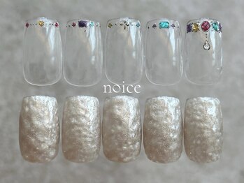 ノイスネイル(noice nail)/8月9月MonthlyDesign