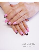 サロンドリスブラン(Salon du lys blanc)/チョコがけネイル