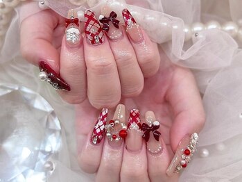 プティネイル(Puty Nail)/クリスマスネイル スカルプ